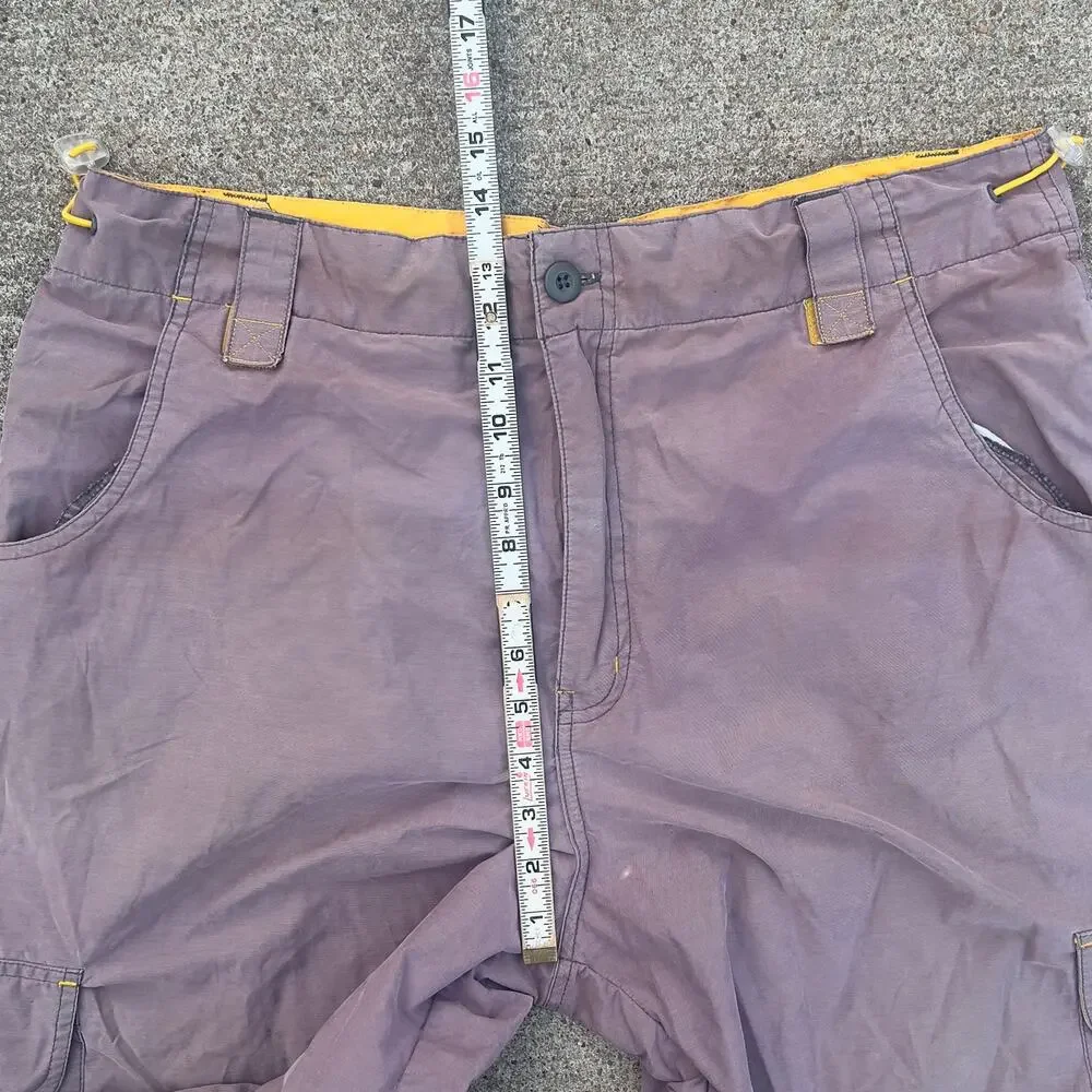 Y2K No Boundaries Swim Trunks‎ Purple Cargo Board Shorts | Size 36